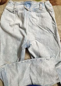 Ripped Light Wash Jeans