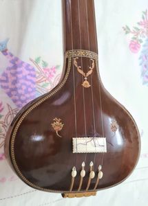 Vintage Tanpura with a hard box or case