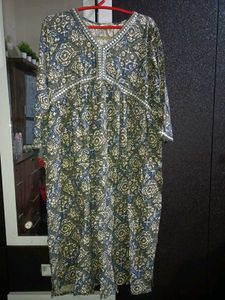Printed Ethnic Dress