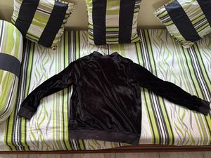 Rich Velvet Black Jacket (Size S)