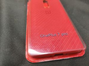 OnePlus 7 Pro Carbon Fibre Case (Red)