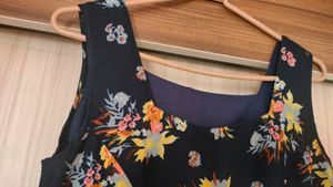 Square Neck Maxi Dress (Light Weight)