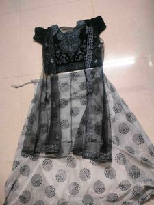 Floral Print Ethnic Skirt