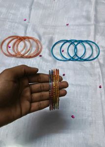 Colorful Beaded Bangle Set