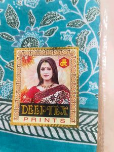 Deeptex Print Cotton Saree
