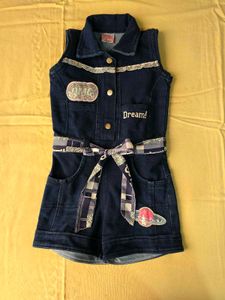 Pink Shoes And Dungree