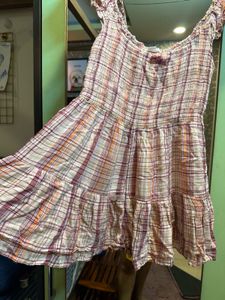 Urban Outfitters Kimchi Blue Rae Check Playsuit