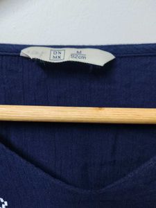 Navy Blue Top