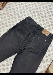 Colarado charcoal wash straight leg jeans