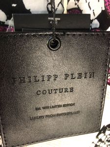 Brand New Philipp Plein Python Print Short Dress