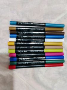 Set Of 12 Waterproof Lip &amp; Eye Liners 🌈
