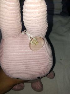 Imported Ribbed Pink Miffy Plushie