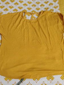 Yellow Long Sleeve Top