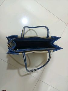 Charles &amp; Keith Blue Tote Bag