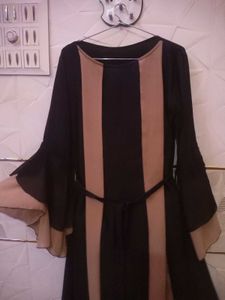 Frill Abaya With Hijab