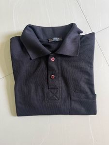 Men's Dark Blue Polo Shirt