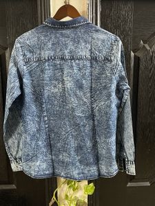 Denim Button-Down Shirt