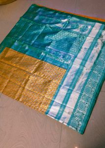 Multi Colour Banarasi Silk Saree