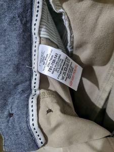 Next Slim Khaki Chinos 32 Waist