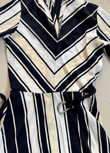 Striped Midi Dress
