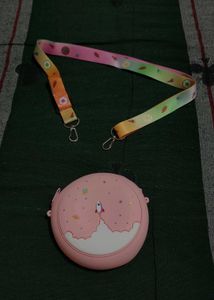 Cute Pink Rocket Sling Bag