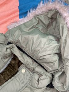 Green Puffer Jacket