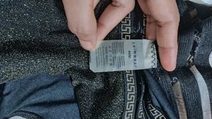 Sparkling Gold Swim Bottoms