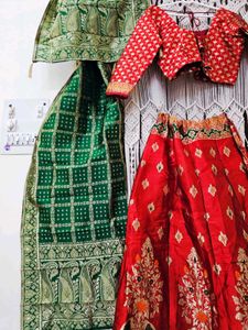Red Lehenga Choli Set