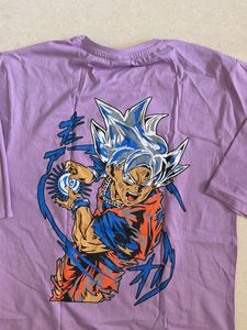 Japanese Lavender Graphic Print Tee