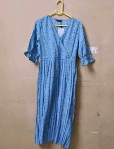 Floral Pleated Dress