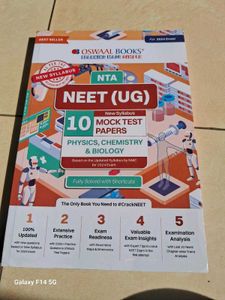 Oswaal NEET (UG) 10 Mock Test Papers
