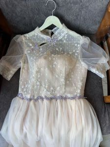 Elegant cheongsam gown