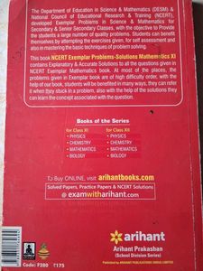 ARIHANT MATH NCERT EXEMPLAR CLASS 11