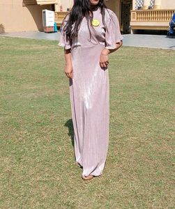 lilac gown for party