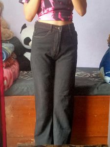 Dark Wash Straight Jeans