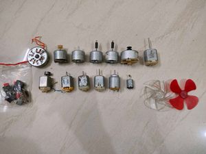 Mixed Lot of DC Motors &amp; Parts