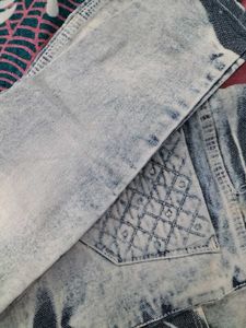 Whitish Blue Denim Jeans.