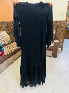 Blak Umbrella Abaya