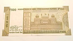 500 Rupee UNC 786 Note For Sale