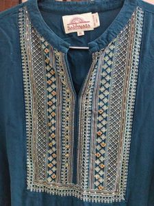 Bottle Green Kurta