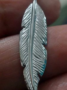 925 silver Leafy affair long earrings