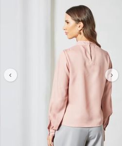 Wknd Blouson Top With Puff Sleeves🎀🩷