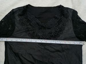 Leather 32,34 Size Top