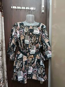 Patterned Printed Tunic