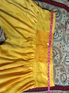 Beautiful Golden Yellow Suit Without Duppatta