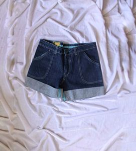 Levi's Cuffed Denim Shorts