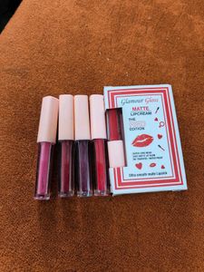 Glamour Gloss Matte Lipcream - Red Edition