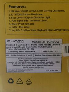 PUNTA RGB Keyboard