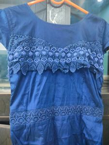 endless flaired gown