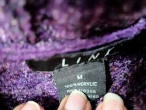 Branded Sweater Top